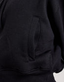 Red Fox Fleece Full-Zip Cropped Hoodie