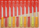 Rena Germany Stainless Steel Kitchen Knife Set, Serrated Multipurpose Utility Knives for Household, Professional Quality for Cooking and Baking (90mm)