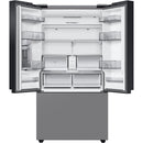 SAMSUNG Bespoke 3-Door French Door Refrigerator 24 Cu. Ft. in Stainless Steel With AutoFill Water Pitcher