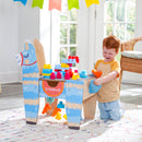 Llama Pinata Building Bricks Wooden Table With 50 Blocks