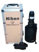Used Nikon 500mm F4 P Ai-S ED MF Lens