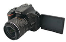USED Nikon D5500 DSLR w/ 18-55 Kit Black