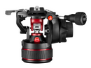 Used Manfrotto Carbon Fiber 645 Twin Leg Tripod W/608 Nitrotech Fluid Video Head - MVK608TWINFCUS