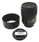 USED Nikon 60mm f2.8 AF-S Micro G ED Lens