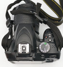 USED Nikon D3400 Digital SLR Kit (Black) w/ AF-P DX NIKKOR 18-55MM