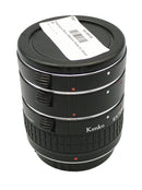 Used Kenko Macro Extension Tubes for Canon EF