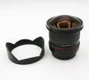 USED Samyang 8mm F3.5 MF Lens (Canon EF Mount)