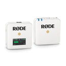 RODE Wireless GO Compact Wireless Microphone System (2.4 GHz) White