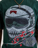 Roku Studio Flames Cropped Tee
