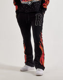Roku Studio Airbrush Flame Pants