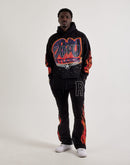 Roku Studio Airbrush Flame Pullover Fleece Hoodie