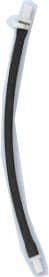 Rola-Chem 13.5" Flex Tube w/ Clamp & Fitting, Black | 523114