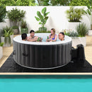 70/80 Inches Round SPA Pool Hottub With 110/130 Air Jets Electric Heater Pump-L
