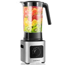 1500W 5-Speed Countertop Smoothie Blender With 5 Presets and 68oz Tritan Jar-Silver