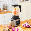 1500W 5-Speed Countertop Smoothie Blender With 5 Presets and 68oz Tritan Jar-Silver
