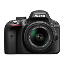 Nikon D3300 DX-format Digital SLR Kit w/ 18-55mm DX VR II Zoom Lens Black