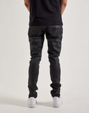 Serenede Caviar 7 Wax Coated Jeans