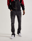 Serenede Nickel Stacked Flare Jeans
