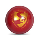 SG Everlast Tec Synthetic Cricket Ball, Red