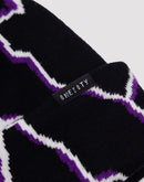 Sheisty Lightning Cuff Knit Beanie