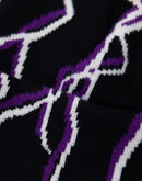 Sheisty Lightning Cuff Knit Beanie