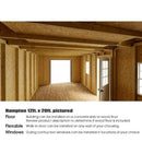 Hampton 12 ft. W x 16 ft. D Wood Storage Shed Kit with Floor (192 Sq. ft.) Installtion Included
