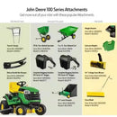 John Deere S100 42 in. 17.5 HP GAS Hydrostatic Riding Lawn Tractor