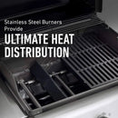 Weber 47510001 Spirit E-310 3-Burner Natural GAS Black Bundle with Generic Grill Cover Barbecue Drip Pans Set of 3