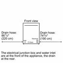 Bosch Ascenta 24″ SHE3AR72UC Built-In Dishwasher – White