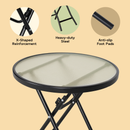 Abba Patio Foldable Side Table for Any Space