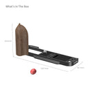 SmallRig L-Shaped Wooden Grip for FUJIFILM X-T30 Series (Black)