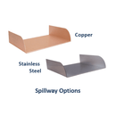 Slick Rock Concrete - Cascade Conical Concrete Fire & Water Bowl