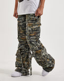 Smoke Rise Camo Wide-Leg Cargo Pants