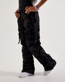 Smoke Rise Wide-Leg Nylon Cargo Pants