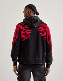Smoke Rise Flame Full-Zip Fleece Hoodie