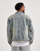 Smoke Rise Distressed Denim Jacket