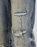 Smoke Rise Distressed Slim Denim Jeans