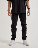 Smoke Rise Vintage Washed Slim Denim Jeans