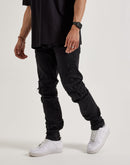 Smoke Rise Vintage Washed Slim Denim Jeans