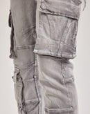 Smoke Rise Utility Pocket Cargo Denim Jeans