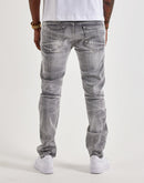 Smoke Rise Slim Distressed Denim Jeans