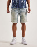 Smoke Rise Distressed Denim Shorts
