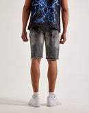 Smoke Rise Distressed Denim Shorts
