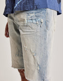 Smoke Rise Distressed Denim Shorts