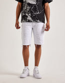Jordan Craig Distressed Denim Shorts