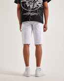 Jordan Craig Distressed Denim Shorts