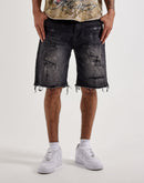 Smoke Rise Distressed Denim Shorts