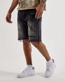 Smoke Rise Distressed Denim Shorts
