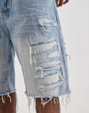 Smoke Rise Distressed Denim Shorts