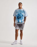 Smoke Rise Flame Fleece Shorts
